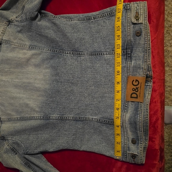 Dolce&Gabbana blue jean jacket. XL - Picture 9 of 12